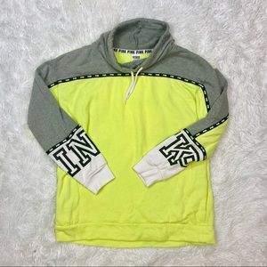 Victoria Secret PINK Mock Neck Hoodie Jacket